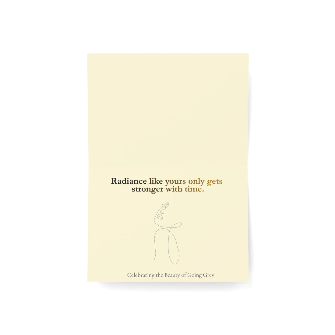 You Glow Girl! - Greeting Card