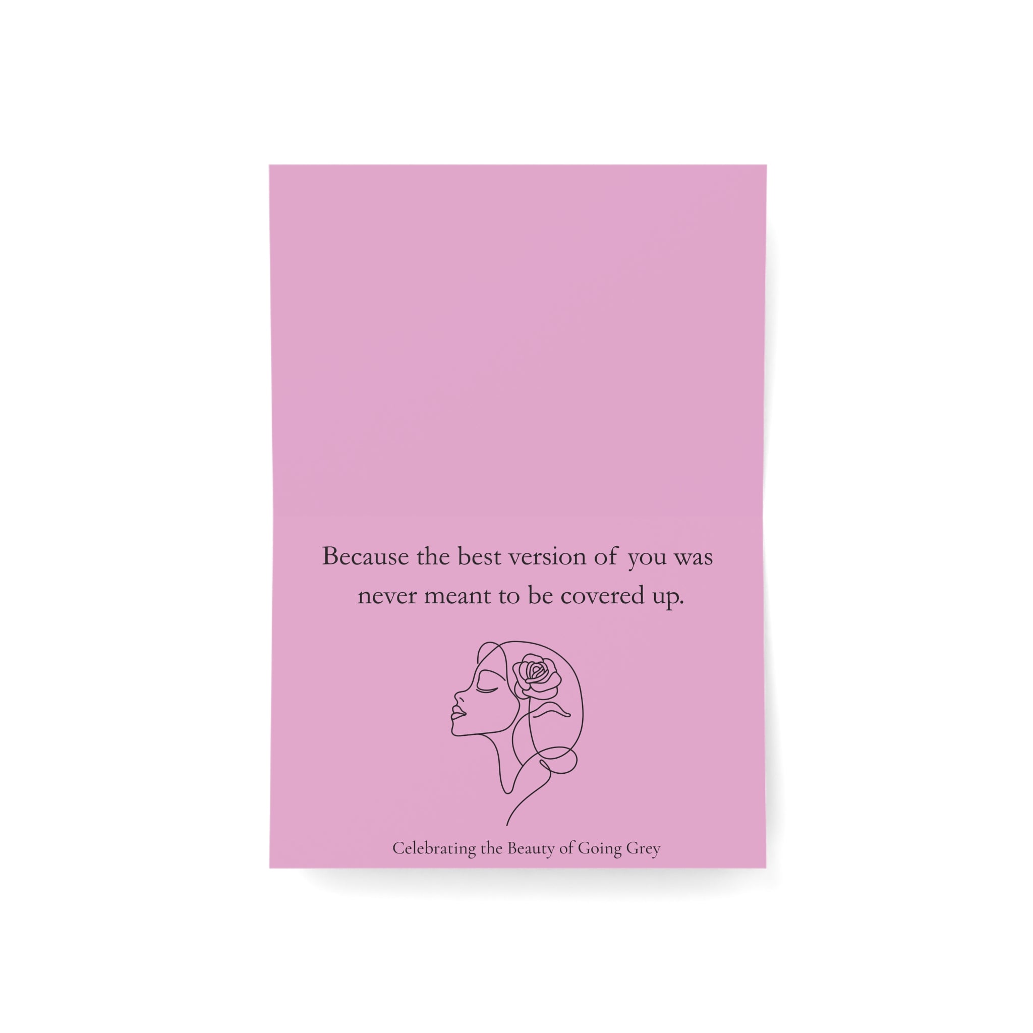Celebrating Grey Pride! - Greeting Card