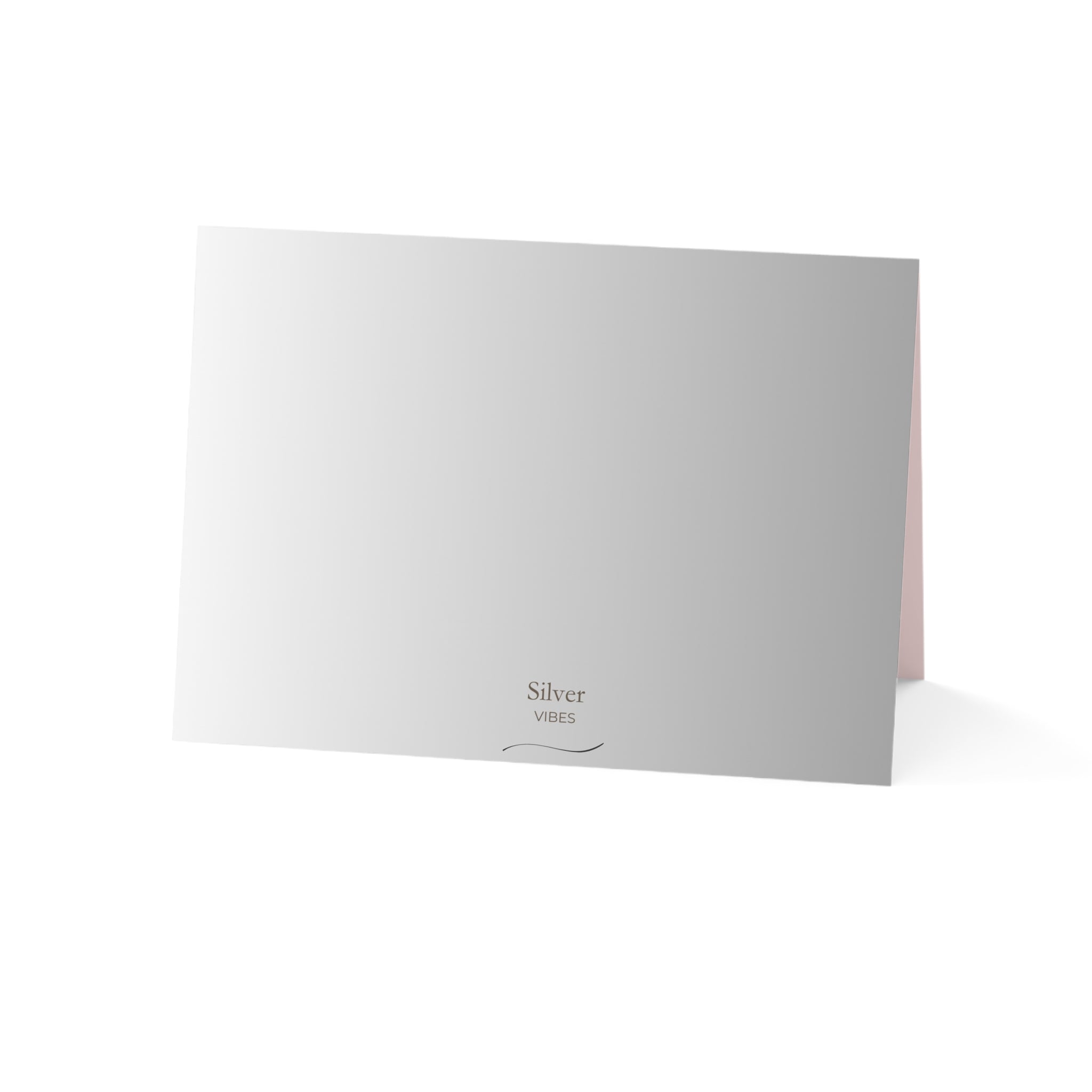 Celebrate the Silver and Grey - Greeting Card