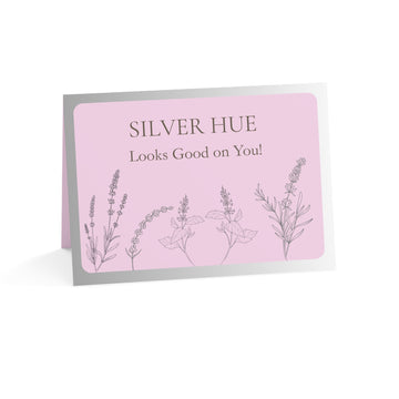 Silver Hue - Greeting Card