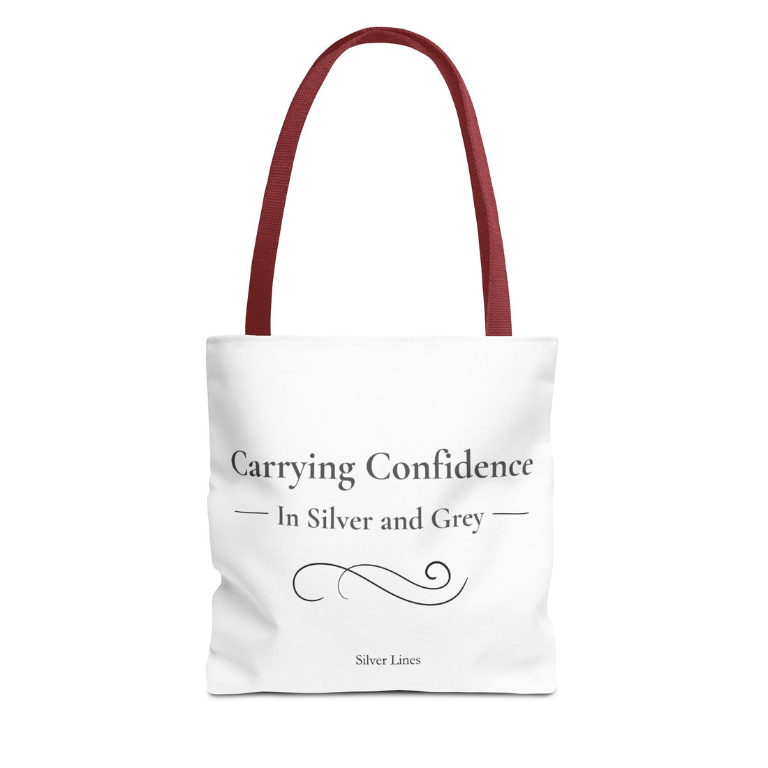 "Carrying Confidence" Tote Bag (AOP)