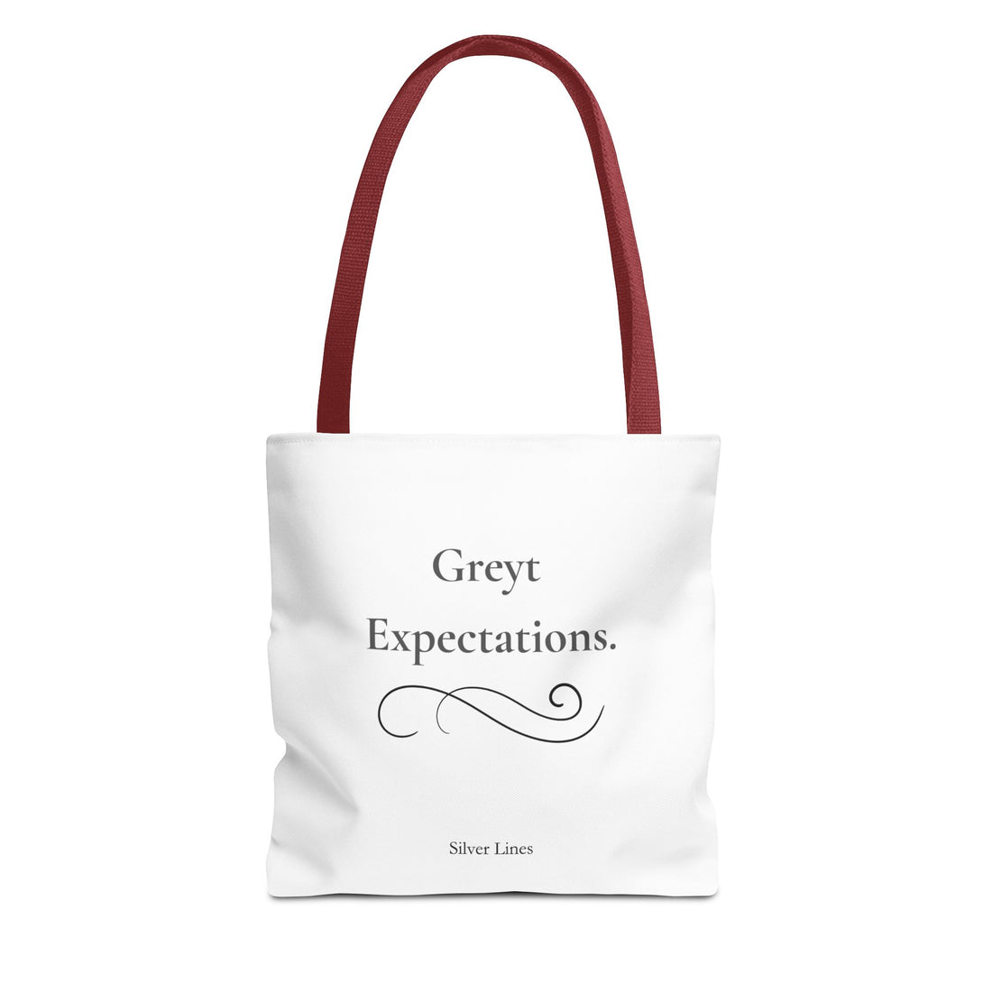 "Greyt Expectations" Tote Bag (AOP)