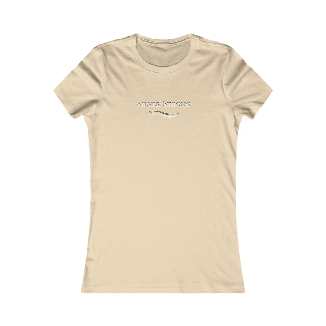 "Silver Strong" Women's Tee — Minimalist Solidarity T-Shirt