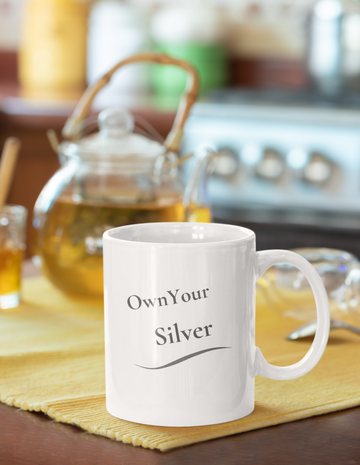 Ceramic Mug - "Own Your Silver"  (11oz, 15oz)