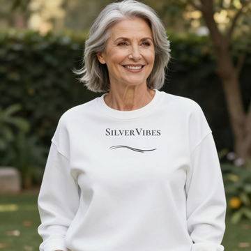 "Silver Vibes" - Crewneck Sweatshirt