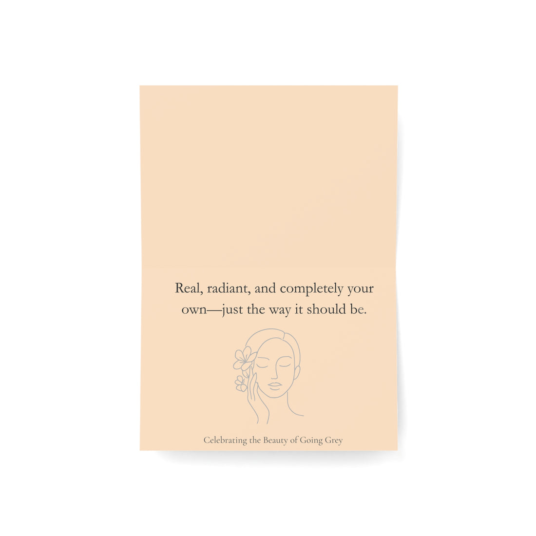 Stay with the Grey! - Greeting Card