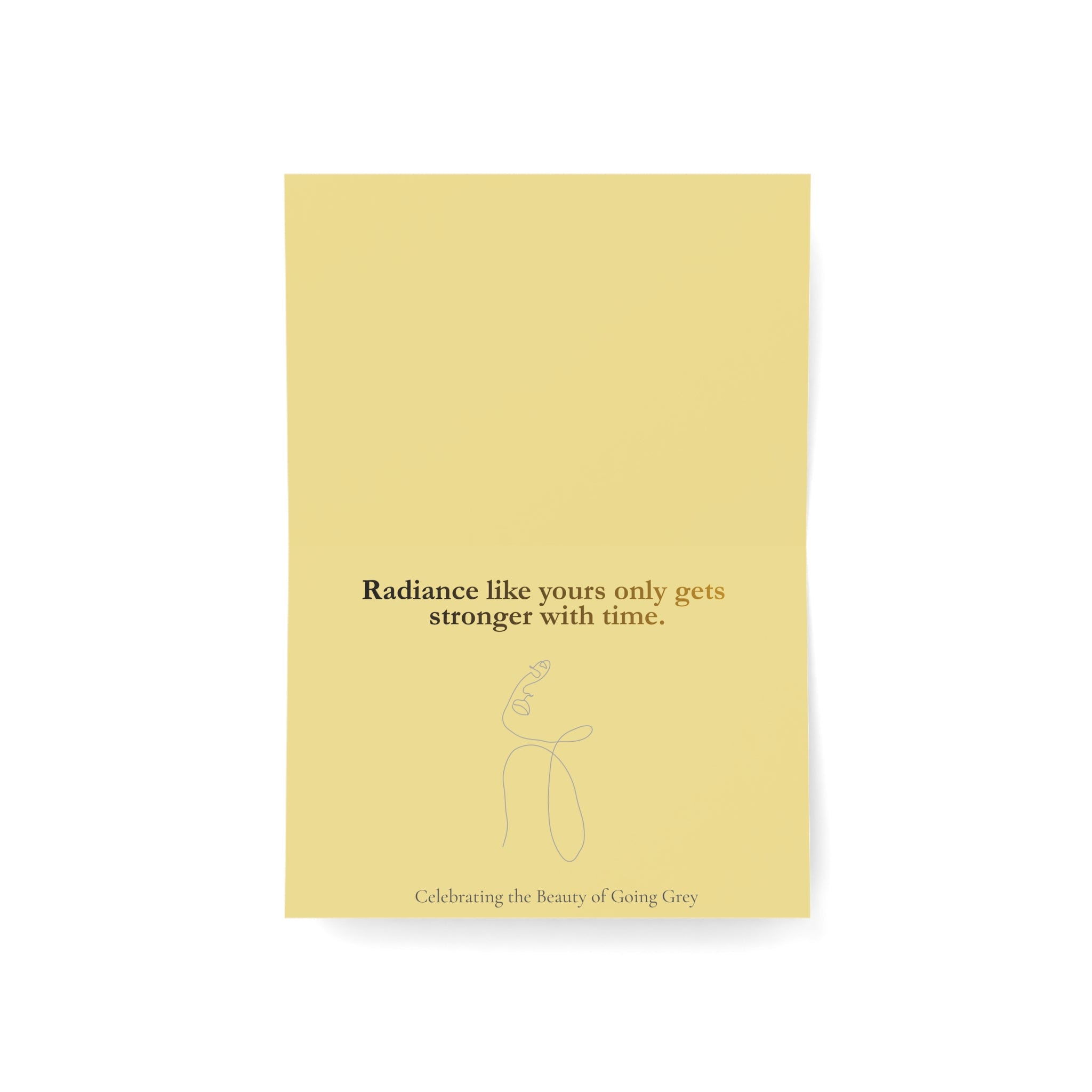 You Glow Girl! - Greeting Card