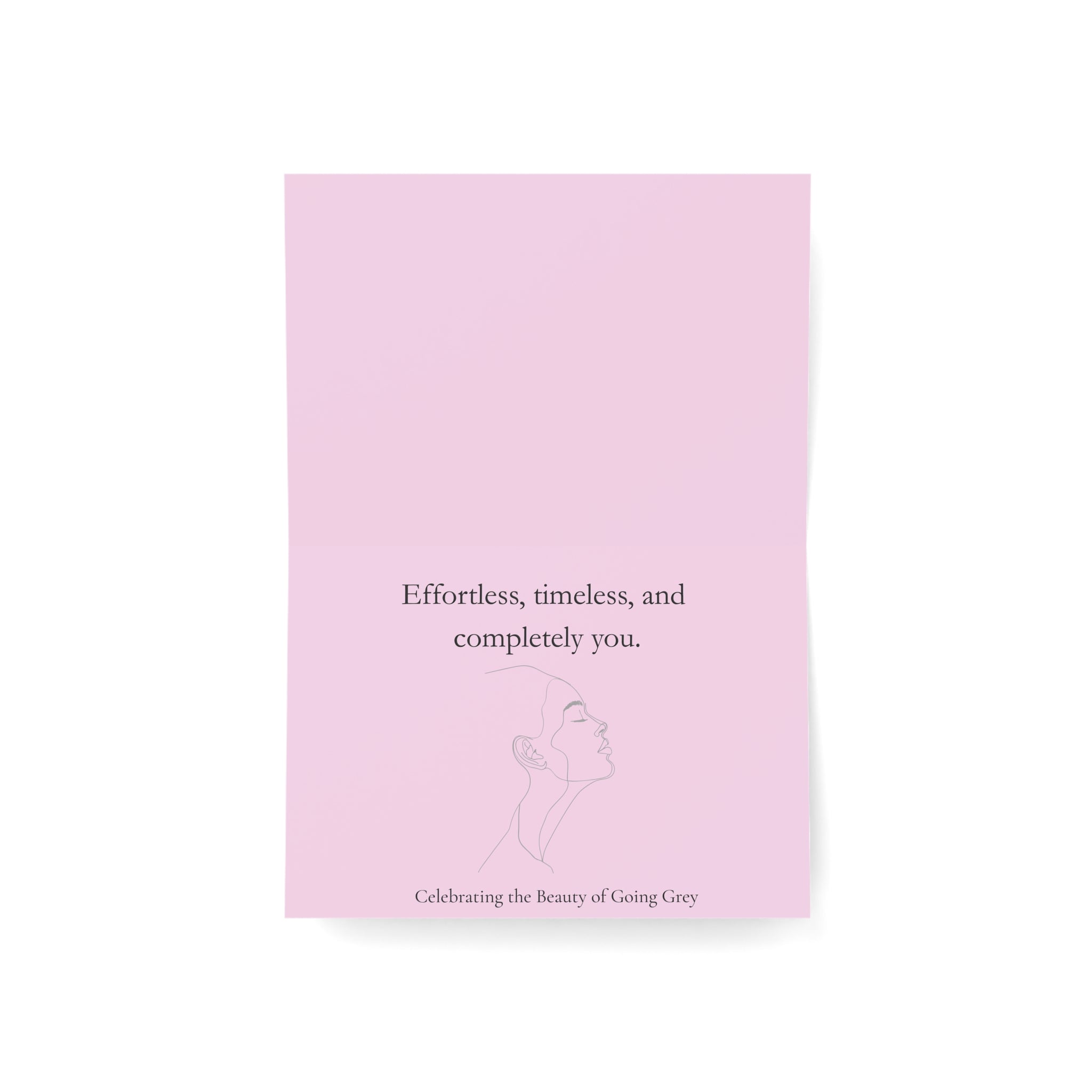 Silver Hue - Greeting Card