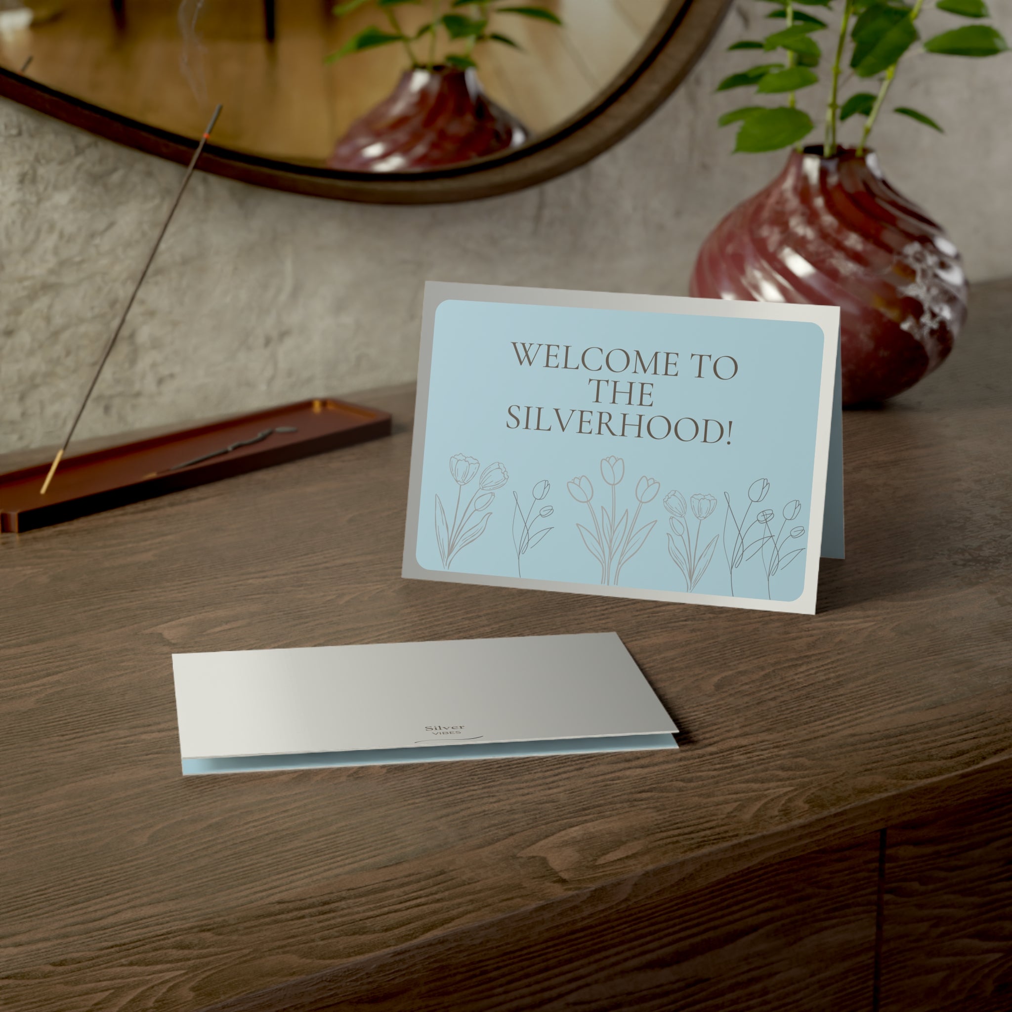 Welcome to the Silverhood — Greeting Card