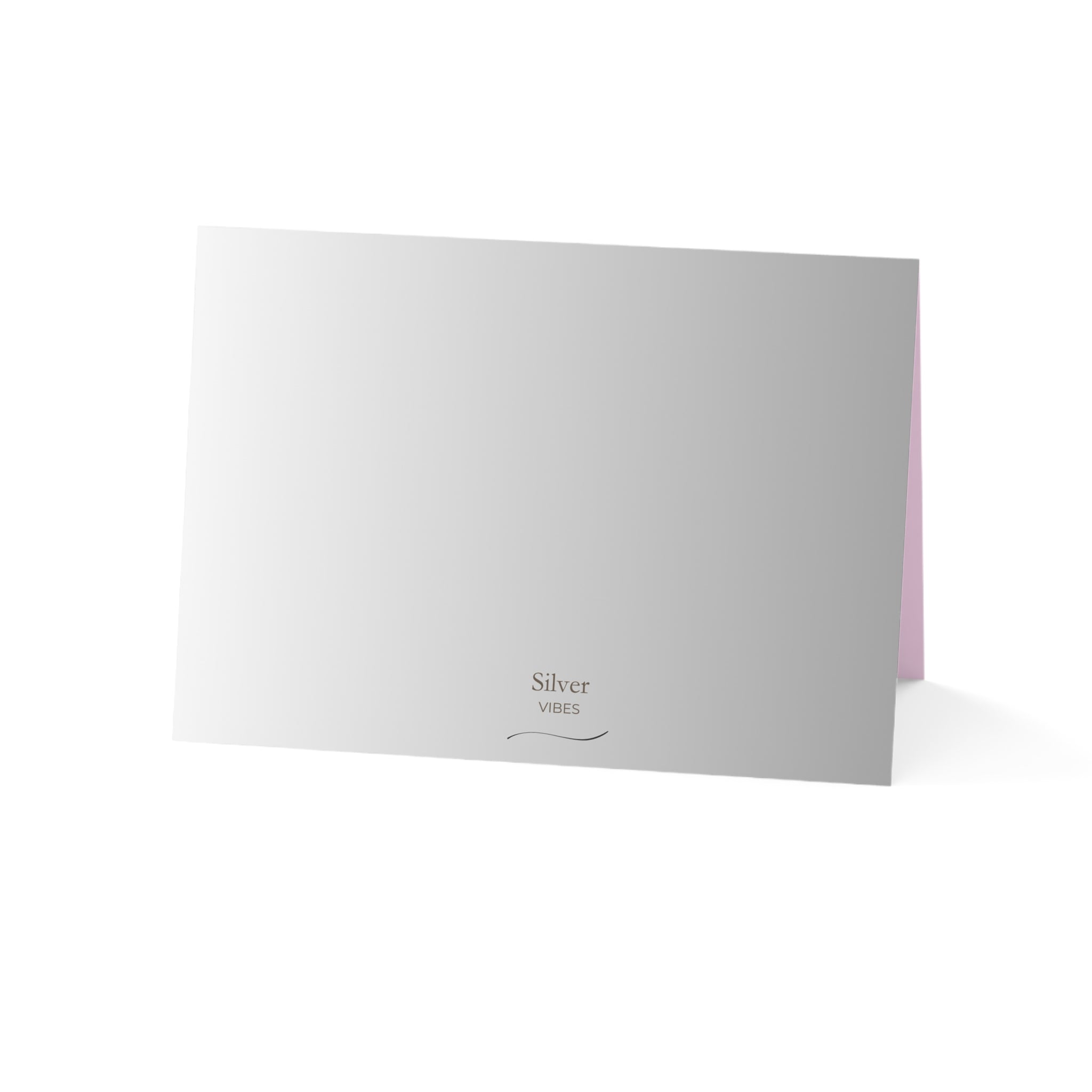 Silver Hue - Greeting Card