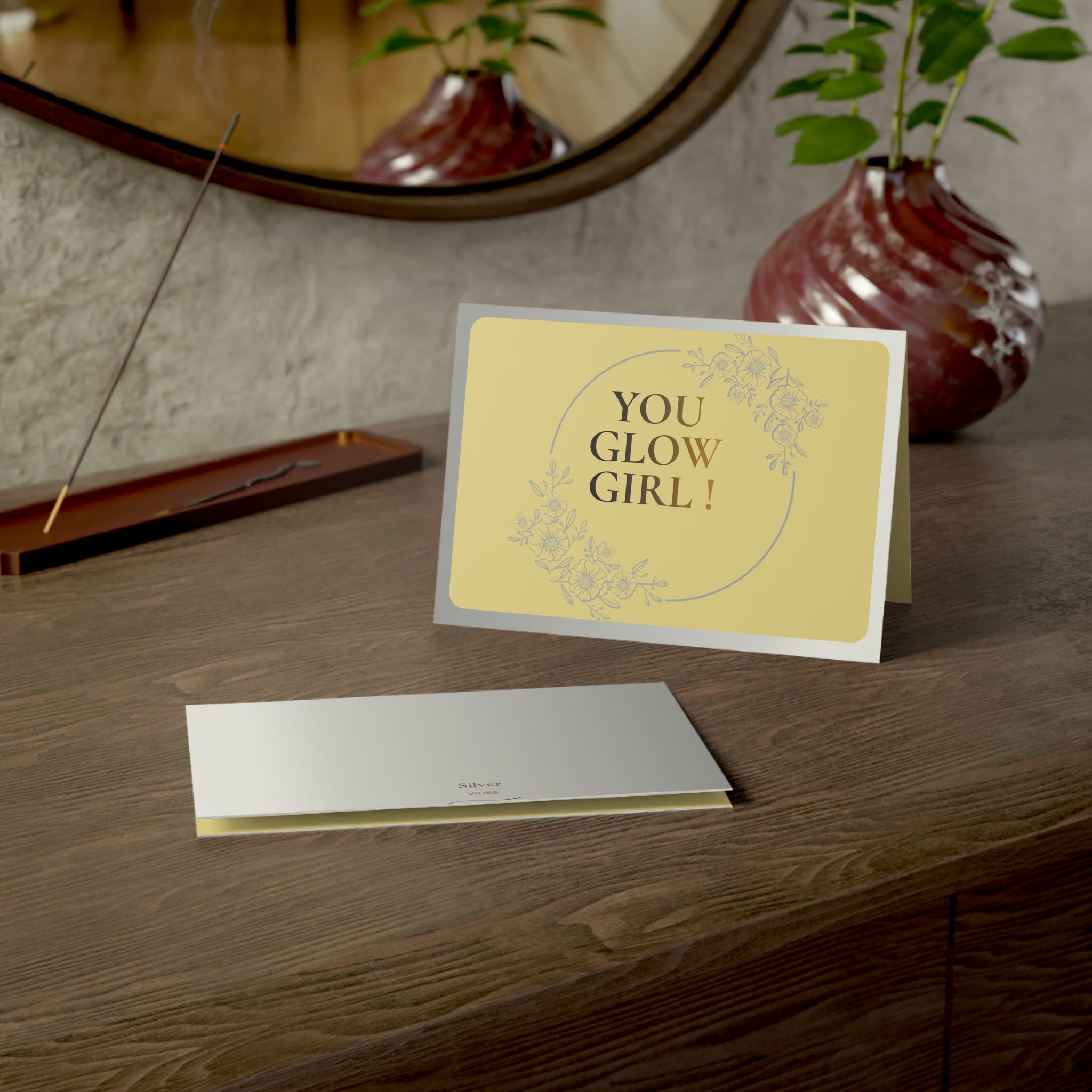 You Glow Girl! - Greeting Card