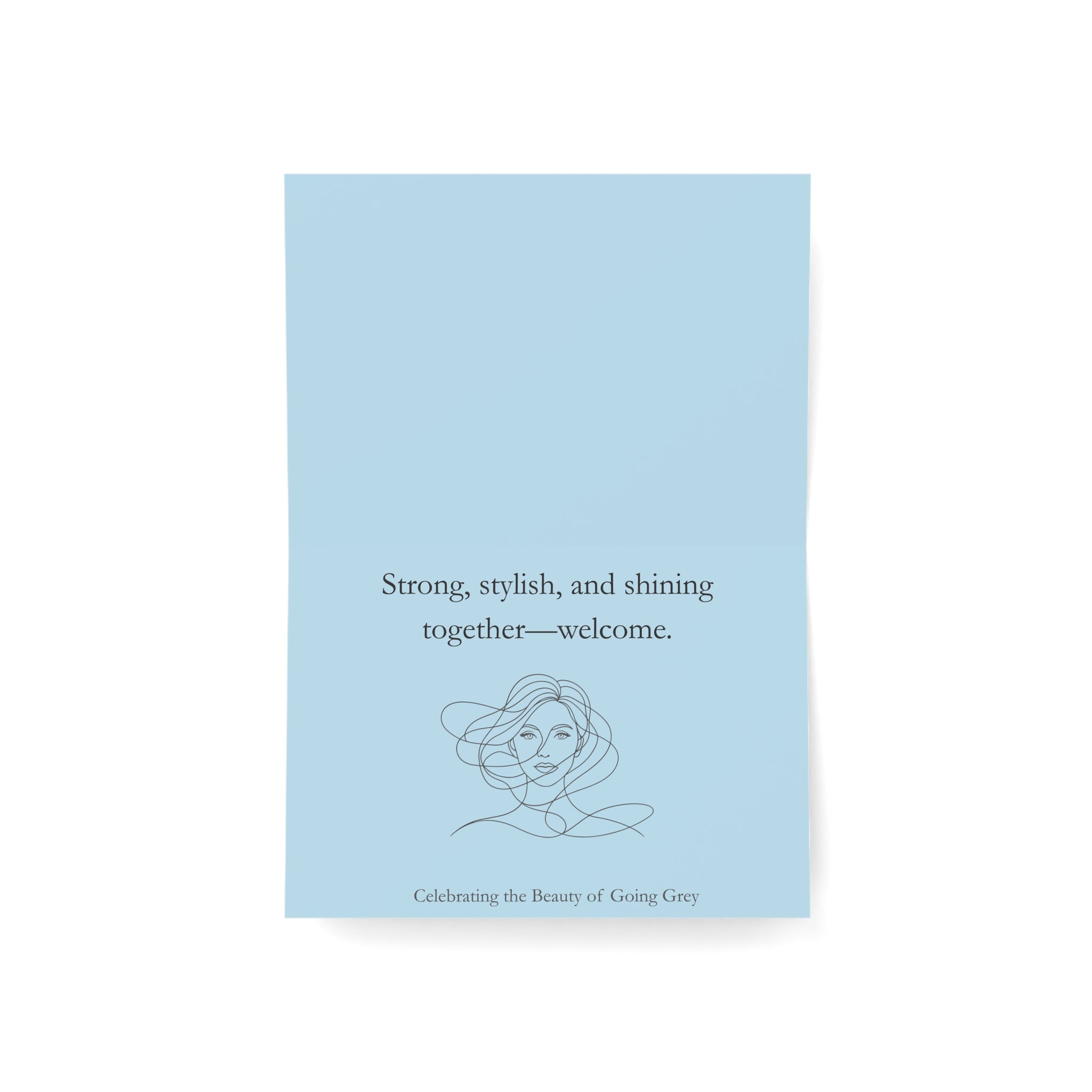Welcome to the Silverhood — Greeting Card