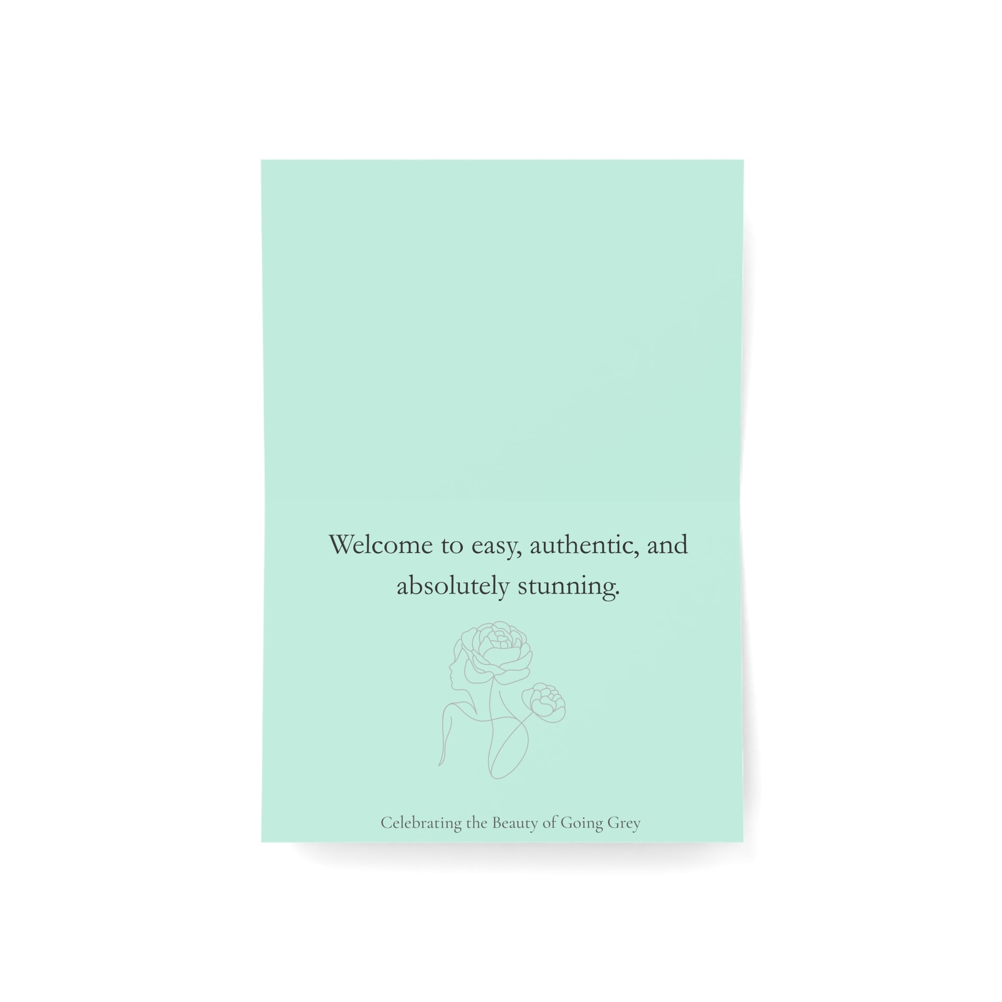 Congratulations on Ditching the Dye! - Greeting Card